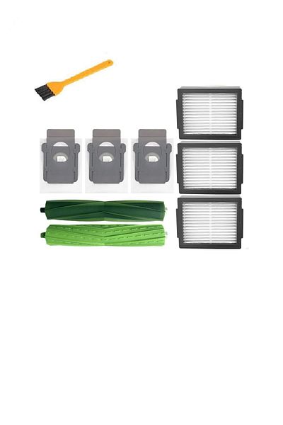 iRobot Roomba I7 I7+ I3 I3+ E5 Models - Main Brush, Hepa Filter and Dust Bag Fully Compatible