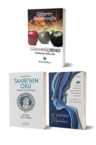 Yüzleşme Yayınları Günahın Üç Rengi & Tanrı'nın Oku & El Yapımı Ruhlar 3 Kita...