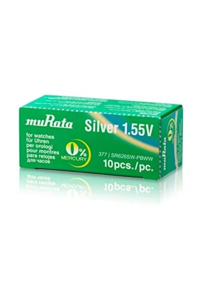 MURATA Sr927sw 395-399 Numara Saat Pili 1.55v 10 Adet