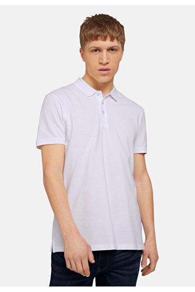 Tom Tailor Poloshirt Basic Polo Polohemd Brust Artwork