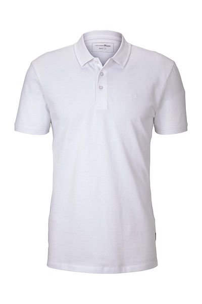 Tom Tailor Poloshirt Basic Polo Polohemd Brust Artwork