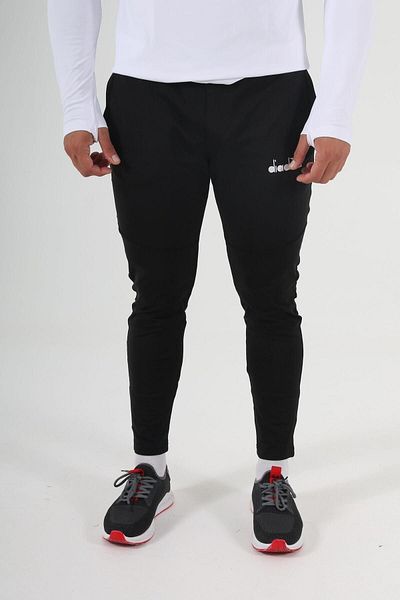 Diadora Premium Training Sweatpants Μαύρο