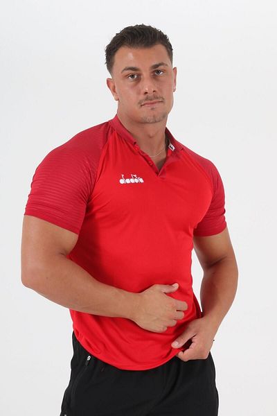 Diadora Premium Camping T-Shirt Red