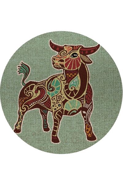 Egebella Astrology - Zodiac Sign Themed American Service - Decorative Stamp - Taurus