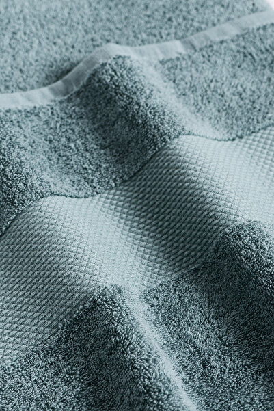 AİRYCOT Темно-зелений 50x90 набір з 4 рушників для обличчя