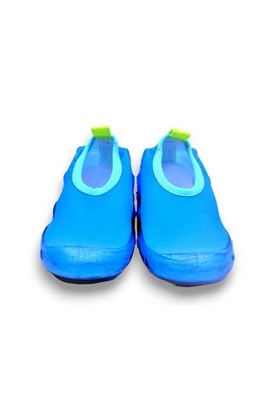 First Step Pantofi de mare bleumarin pentru băieți - Talpă anti-alunecare F-7044