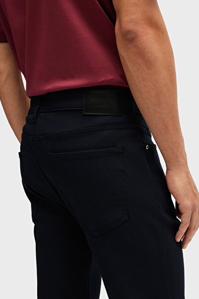 BOSS Streç Regular Fit Jeans Erkek KOT PANTOLON 50522516 417