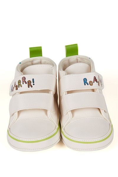First Step Dinosaur Baby Boy Velcro Booties First Step Shoes