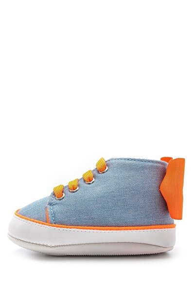 First Step Fosforlu Kurdele Patik Turuncu