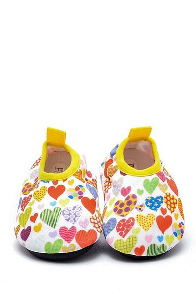 First Step Special Non-Slip Sole Love Pool and Sea Shoes