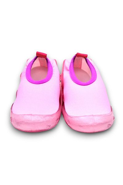 First Step Pantofi de mare pentru fete roz - Talpă anti-alunecare F-7048