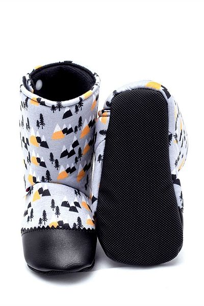 First Step Black Home Boots