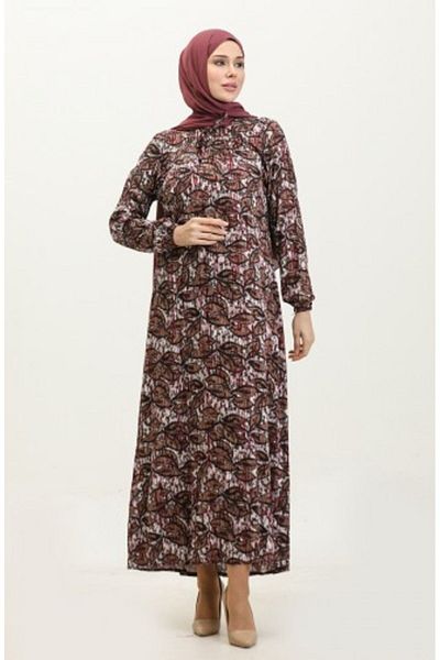 Gelince Φόρεμα βισκόζης με μοτίβο Azalea Plus Size 44851D