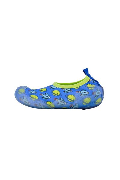 First Step Pantofi de mare cu talpă anti-alunecare Saks pentru băieți cu model Planet-F-7000
