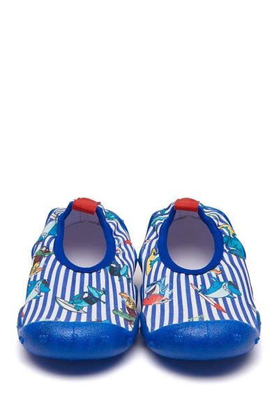 First Step Surfer Fish Boys' Non-Slip Sole Sea Shoes