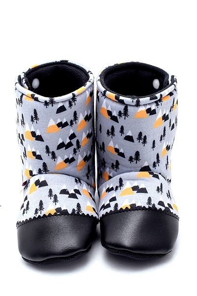 First Step Black Home Boots