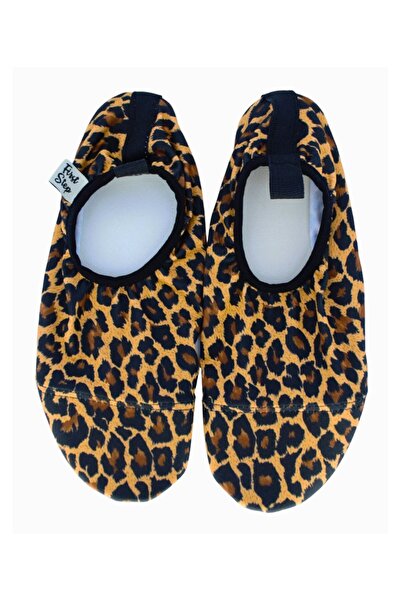 First Step Leopar Desenli Anne Kız Çocuk Kombinlenebilir Havuz ve Deniz Patiği (Ayrı Ayrı Satılmaktadır.)-F-902