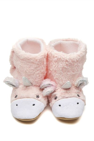 First Step 3D Unicorn Home Boots-f-867