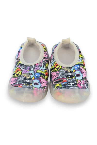 First Step Pantofi de mare cu talpă anti-alunecare pentru băieți cu model Popart-F-7005