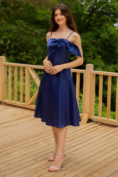 SpringStore Rochie de seara Saks cu fundita