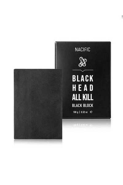 Nacific 100g Blackhead Removal Soap - Blackhead All Kill Black Block