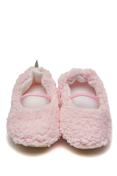 First Step Suni Yünlü Peluş Pembe Anne Terlik ve Bebek Panduf (Terlik ve Panduf Ayrı Satılmaktadır.)