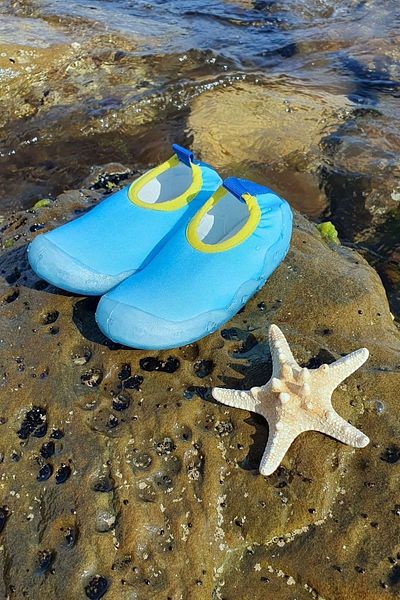 First Step Pantofi Blue Sea pentru băieți - Talpă anti-alunecare F-7045