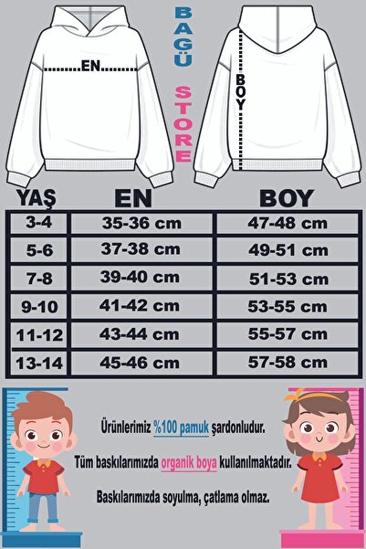 BAGÜ STORE Tricou din bumbac imprimat SUA pentru fete/băieți 3-13 ani