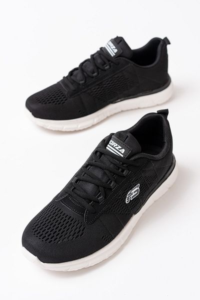 Freemax Ανδρικά Sneaker 2406 Model - Ασπρόμαυρα Αθλητικά Παπούτσια