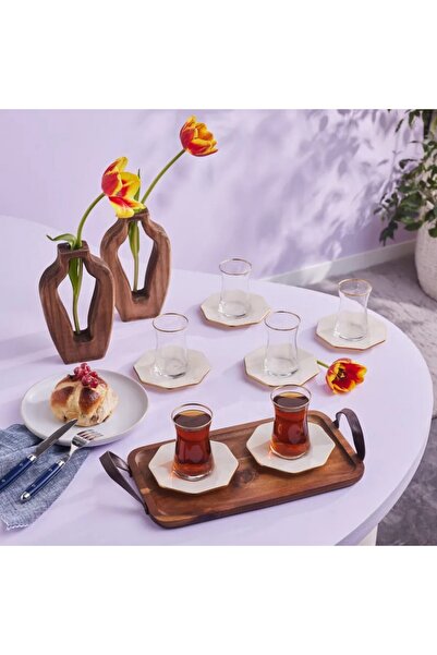 Karaca Hubble Tee-Set für 6 Personen, 12 Teilig