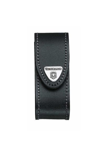 Victorinox Black Leather Pocket Knife Case