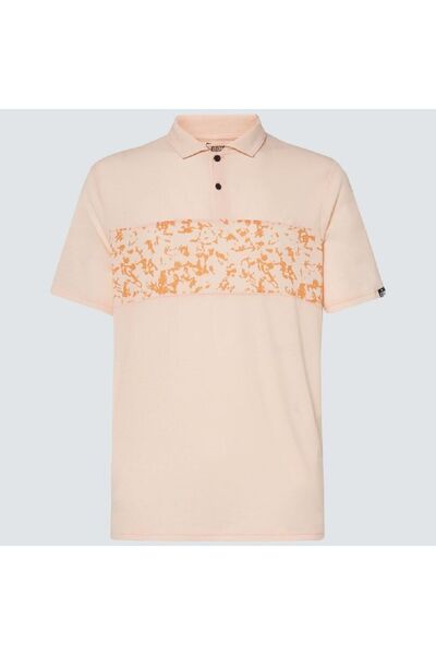 Oakley Sand Print Erkek Kısa Kollu Polo T-shirt