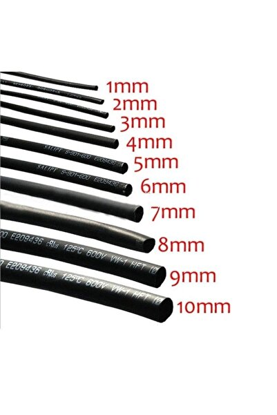 Genel Markalar 12.7MM Isı ile Daralan Makaron Kablo - 1 Metre