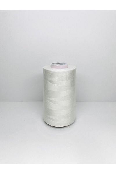 Rüveyda Fishing Line Size 120 Ecru White Color 5,000 Meters Professional Machine Sewing Lanyard