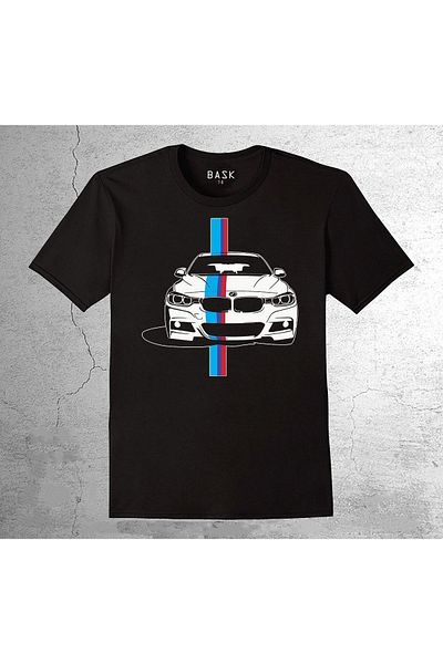 baskwear Bmw M Sport Car Automobile Tricou Tricou pentru copii