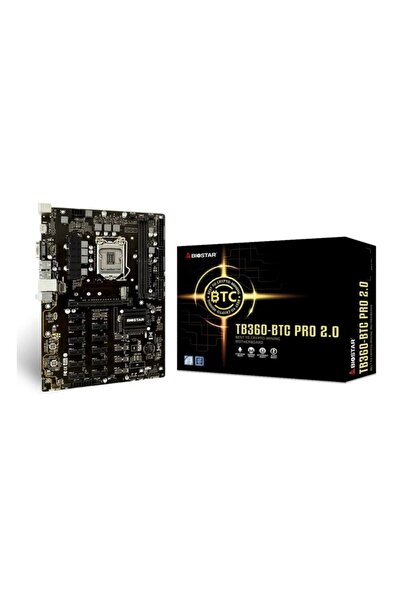 Biostar Bıostar Crypto-mınıng Anakart 11xpcı-ex3.0x1/1151p 1xpcı-ex3.0x16/4xs...