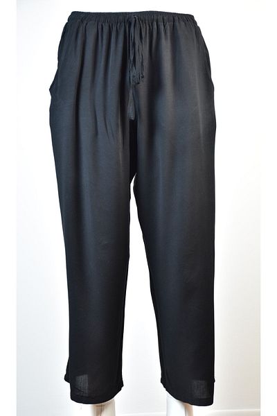 artı bir bodrum Trousers with wide piping