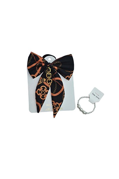 artıbir bodrum Σετ αγκράφες με λάστιχο φιόγκο με πολύχρωμο βραχιόλι δώρο