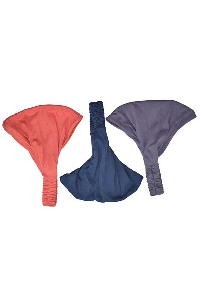 YELPAZE DÜNYASI Elastic Bandana Combed Cotton Σετ Αλεξίπτωτο Bandana Model