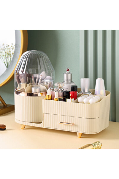 DEKOHOP Makyaj Organizer  Kozmetik Aksesuar Fırça ve Takı Düzenleyici Çok Ama...