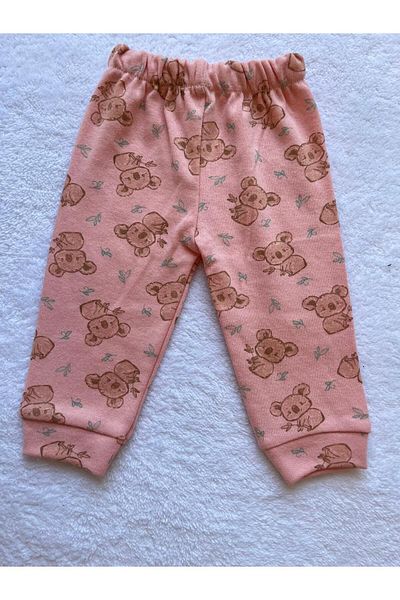 MBK GARDEN Teddy Bear Patterned Cute Baby Pajama Set - 100% Cotton