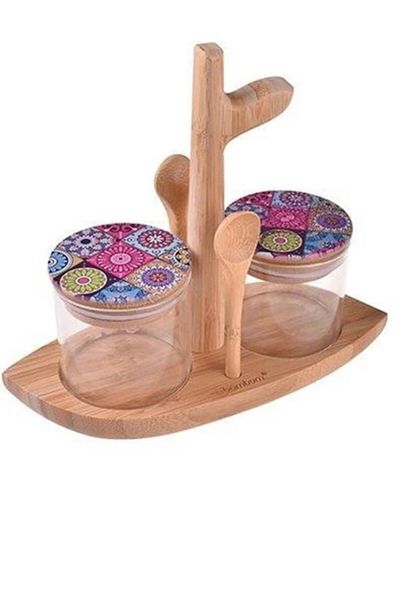 artı bir bodrum Bamboo Multi-Purpose Storage Container