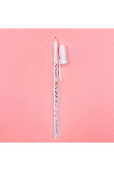 Pensan Neon White Gel Pen - 2801 Model