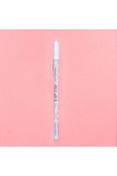 Pensan Neon White Gel Pen - 2801 Model