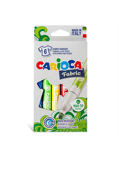 CARIOCA Fabric Fabric Dyeing Maxi 6 Colors (40956)