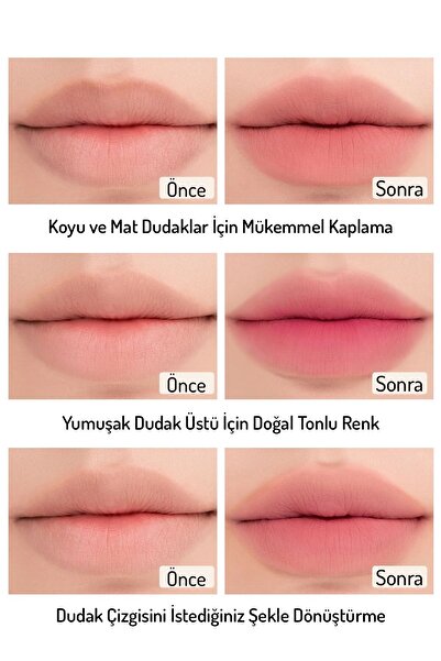 Romand Doğal Dudak Rengi Veren Mat Dudak Kalemi - Lip Mate Pencil -03 Kaya Beige