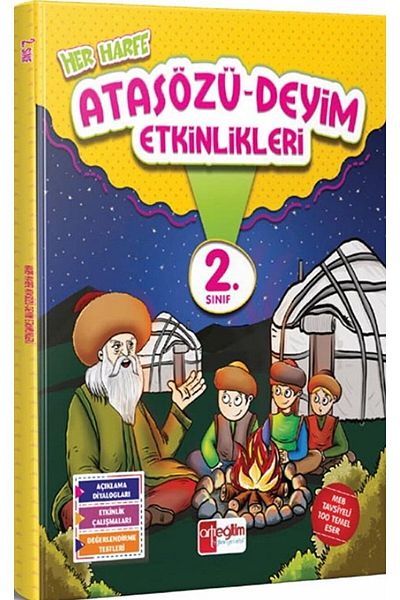 Artı Eğitim Yayınları 2.Classroom Every Letter Proverb - Vocabulary Activities / Collective / Plus Educational Broadcasts /9786059500227
