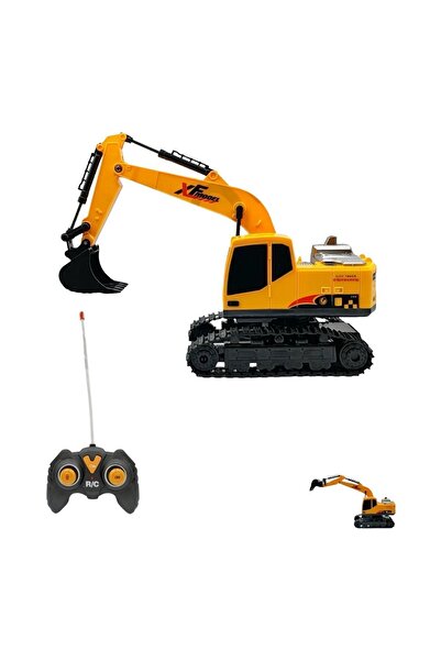 RAMO'S STORE Oyuncak Uzaktan Kumandalı Şarjlı Kepçe Ekskavatör Full Fonksiyon...