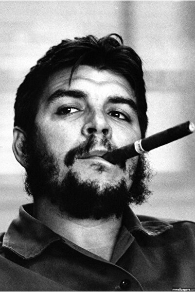 hediyeniburadabul Che Guevara Tasarımlı Ahşap Poster