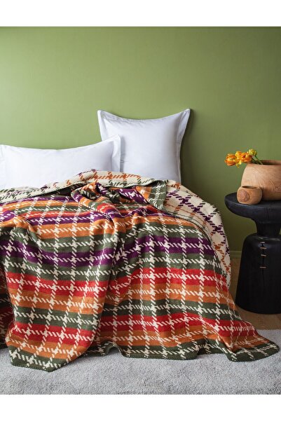 Suave Saçlı Tekstil Pamuklu Tek Kişilik Battaniye